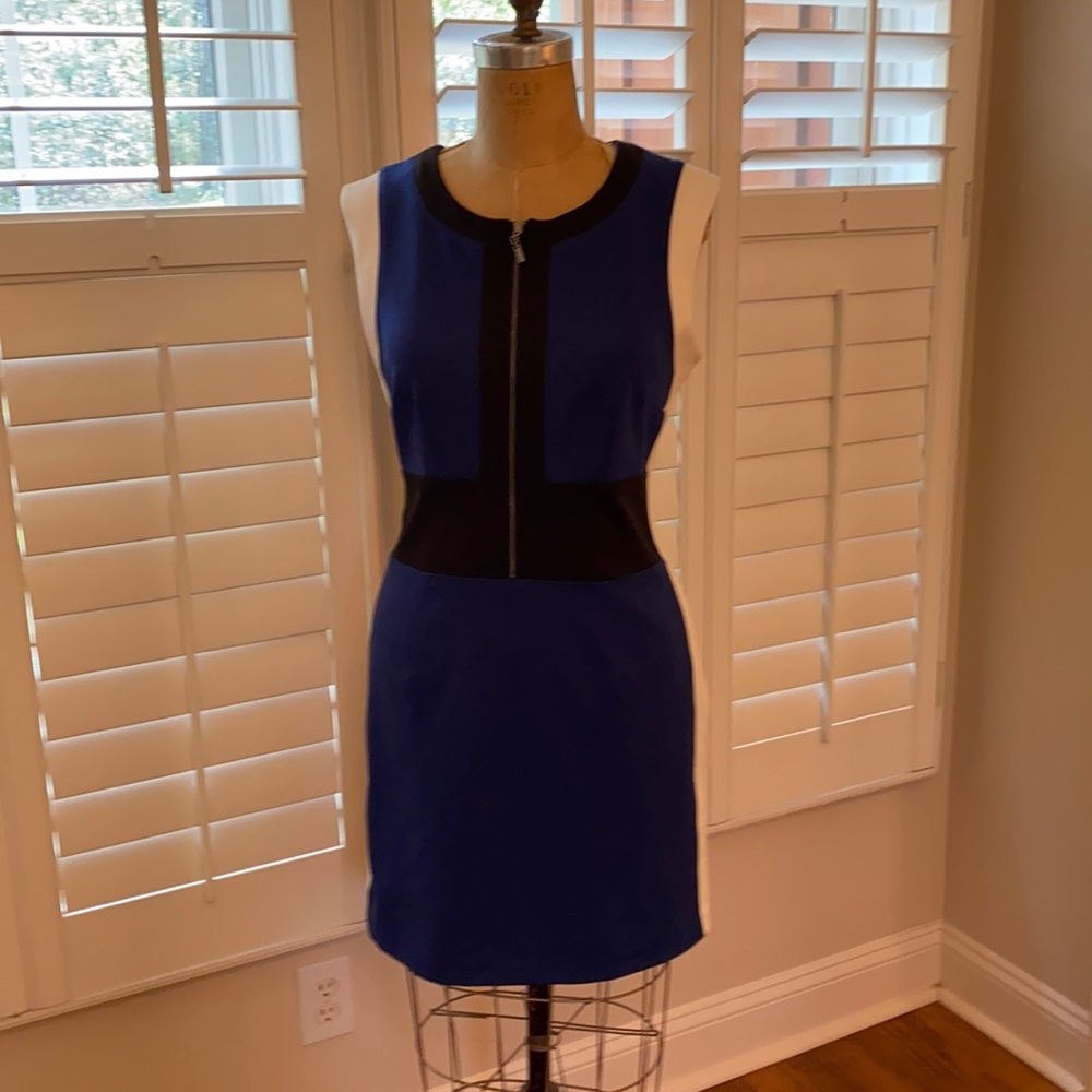 Laundry by Shelli Segal Color block dress Jul2529